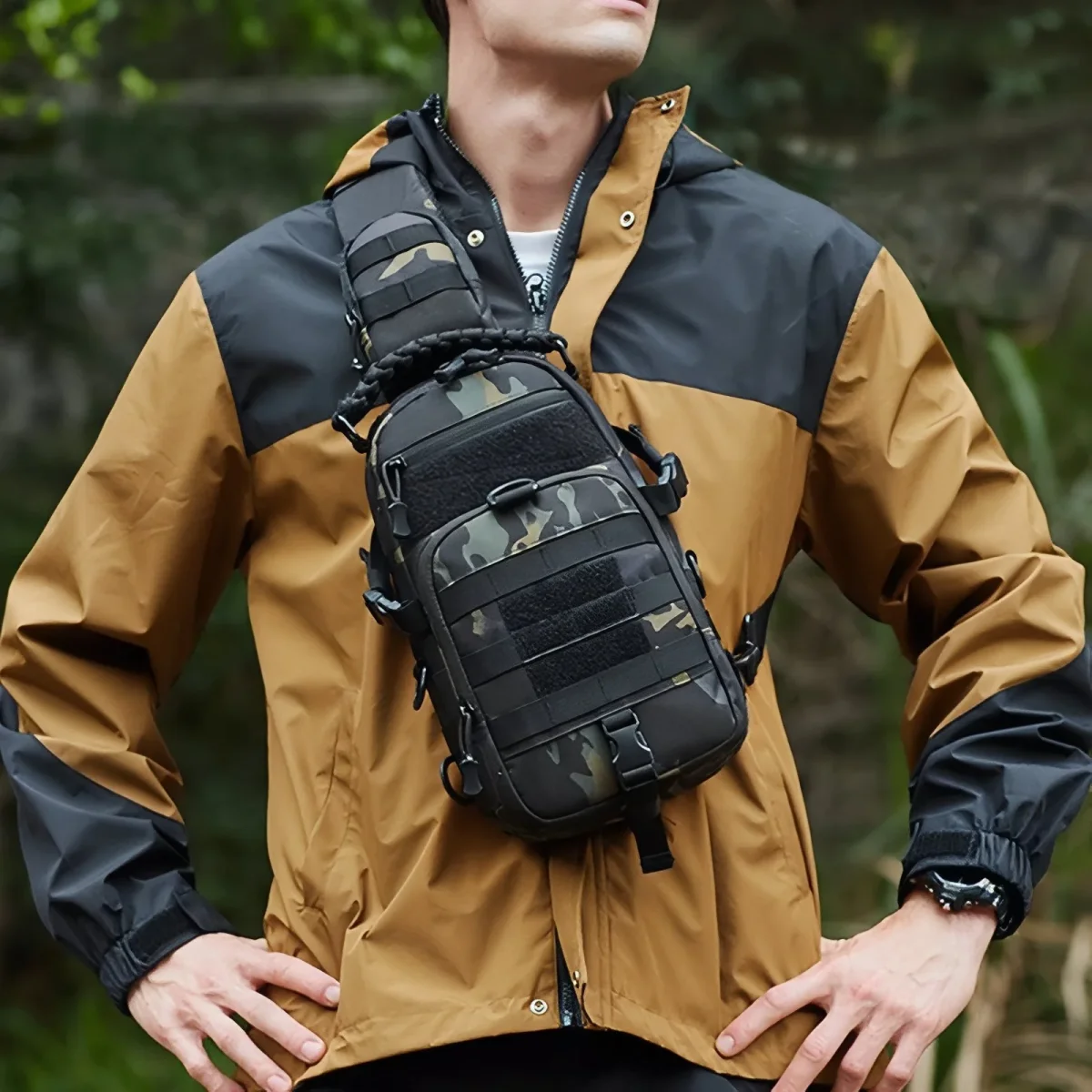 Sac Bandoulière Homme Pour Randonnée – Image 2