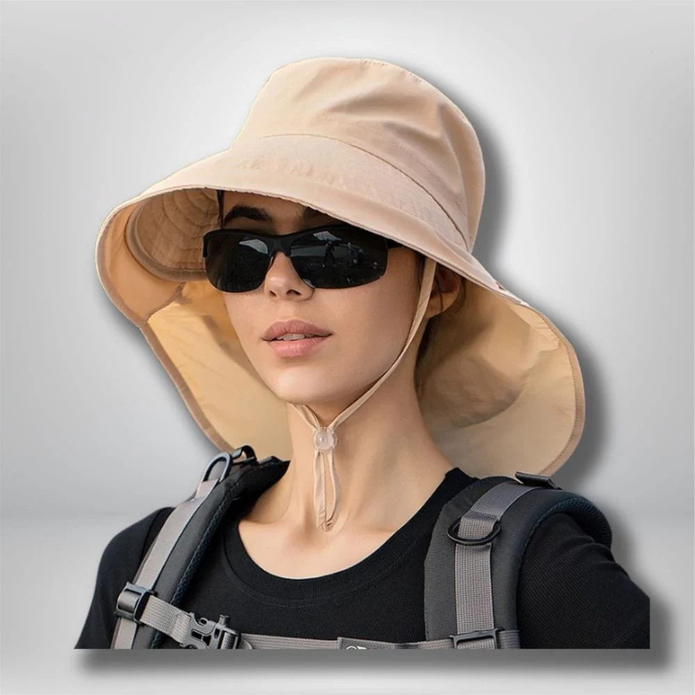 Chapeau randonnée pour Femme, protection anti UV- "Rando-CHAPW" – Image 6