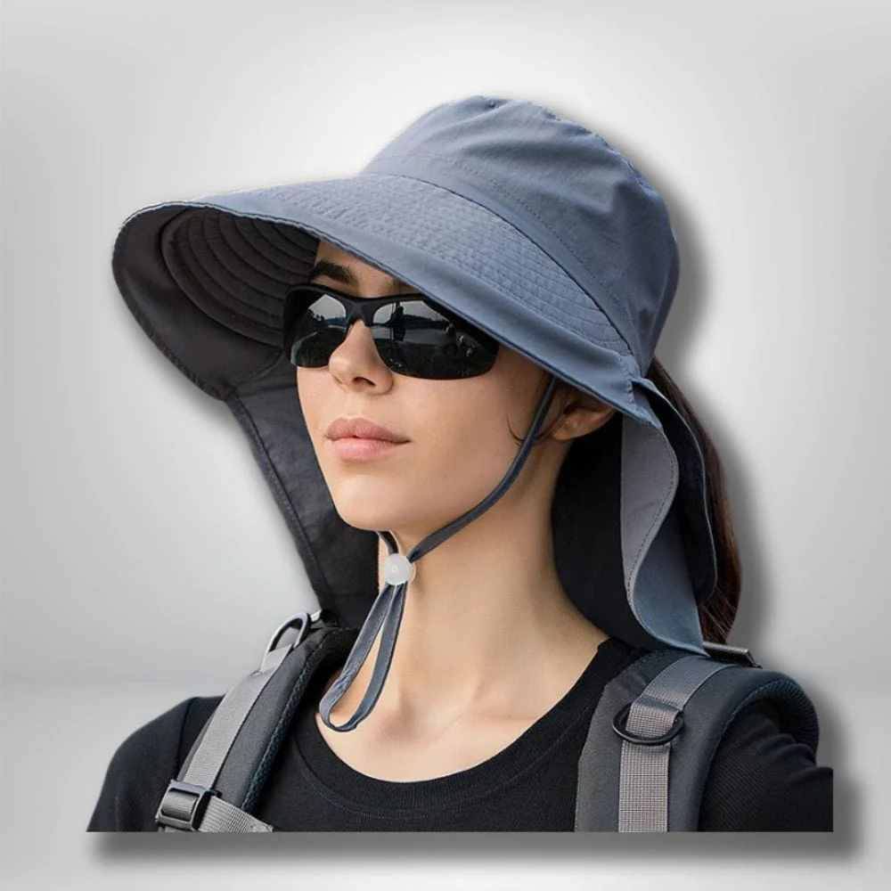 Chapeau randonnée pour Femme, protection anti UV- "Rando-CHAPW" – Image 9