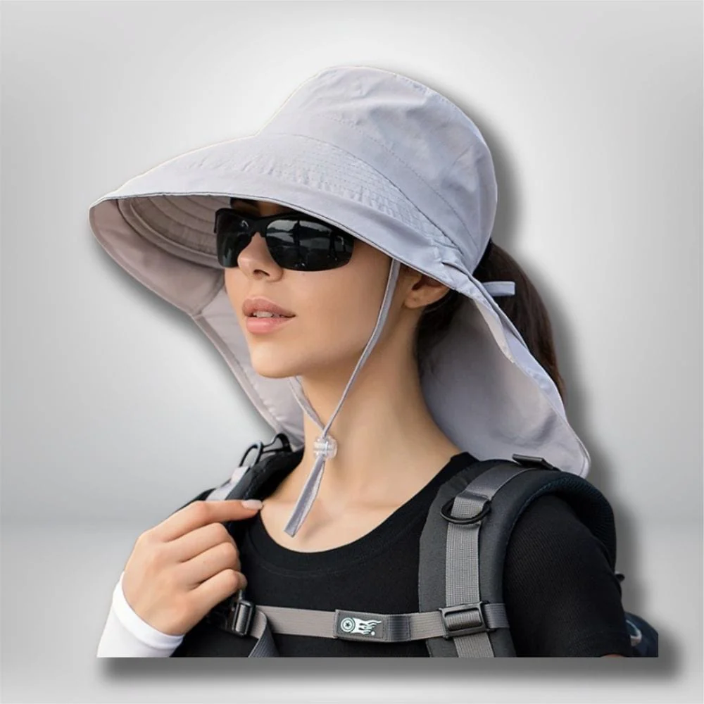 Chapeau randonnée pour Femme, protection anti UV- "Rando-CHAPW" – Image 2