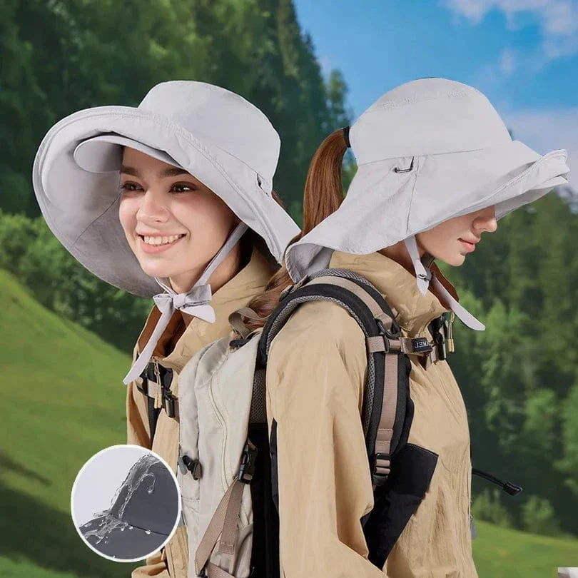 Chapeau randonnée femme sport aventure, léger, résistant, séchage rapide "SolaraTrail" – Image 4