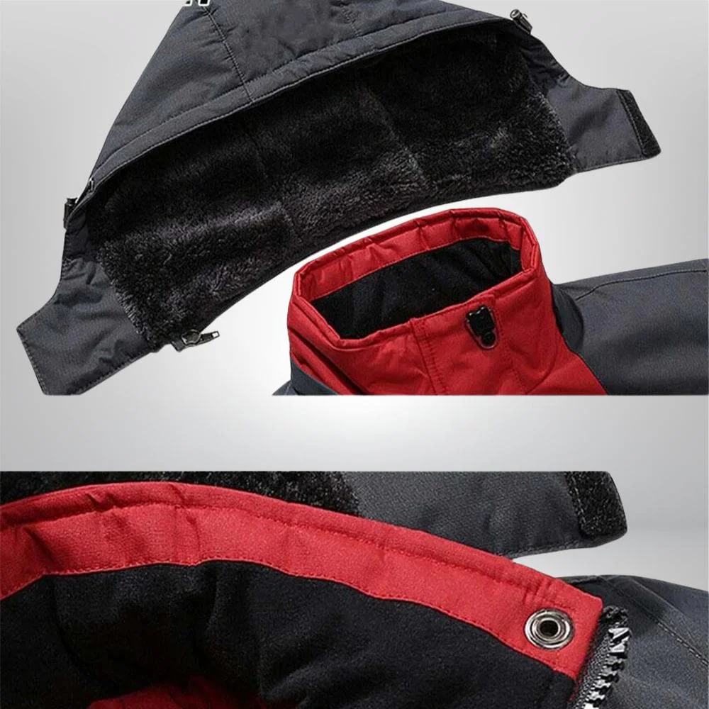 Manteau de randonnée pour Homme à capuche, imperméable "RandoTech Expert" – Image 7