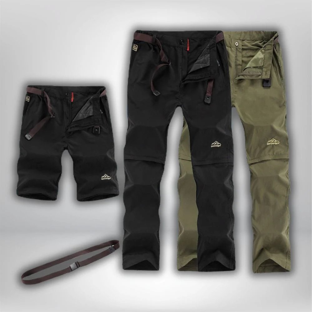 Pantalon modulable short pour randonnée-Homme "Modulable-PantsH"